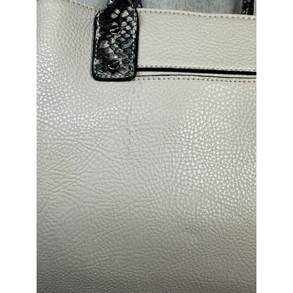 Dana Buchman Purse Snake Animal Print Trim Faux Leather - Picture 13 of 16